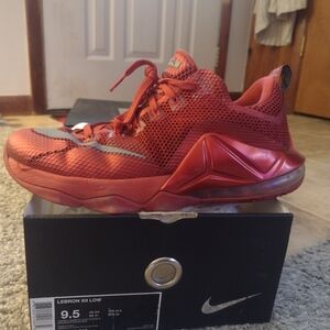 Nike LeBron 12 Low University Red